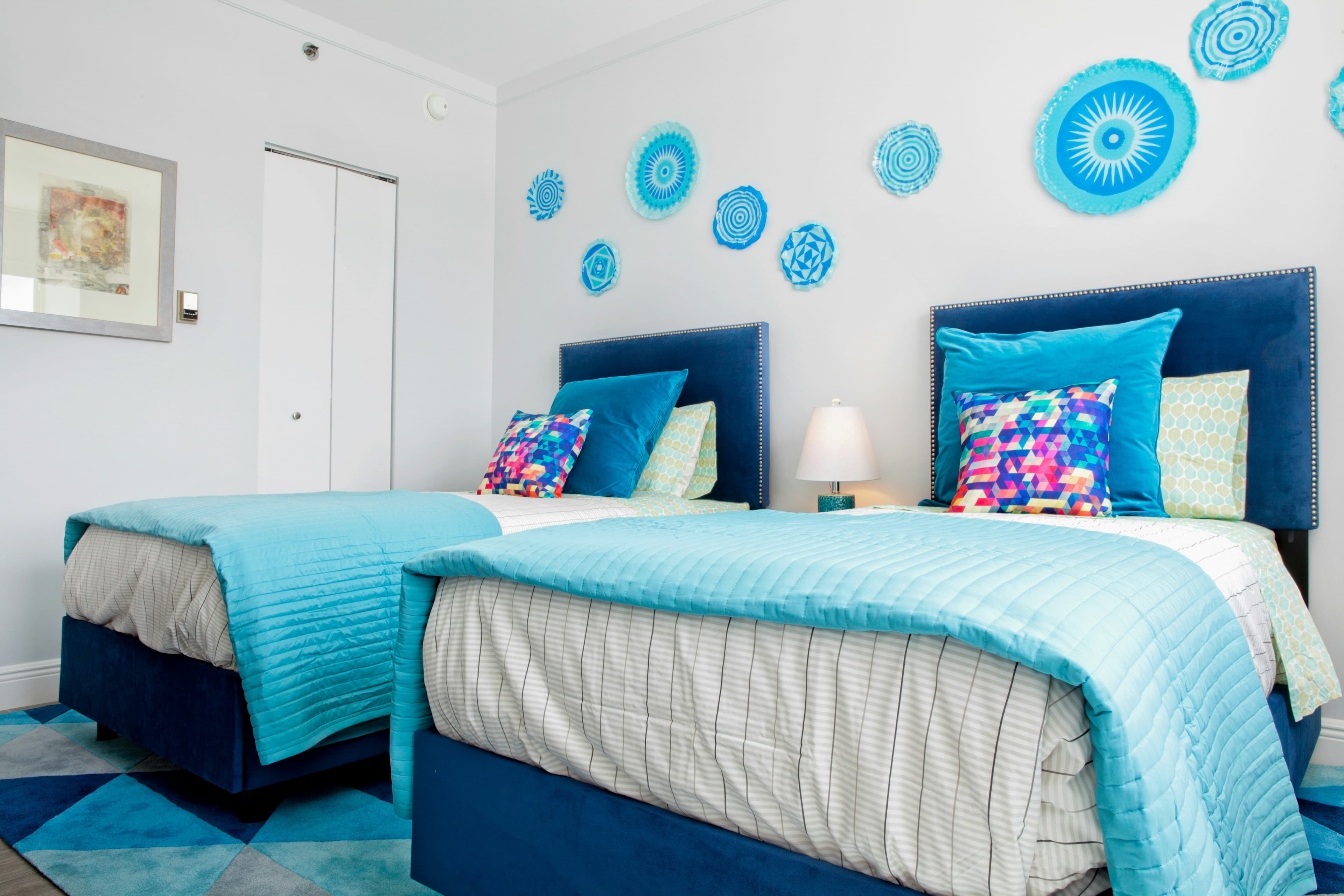 Comfortable double sharing bedroom